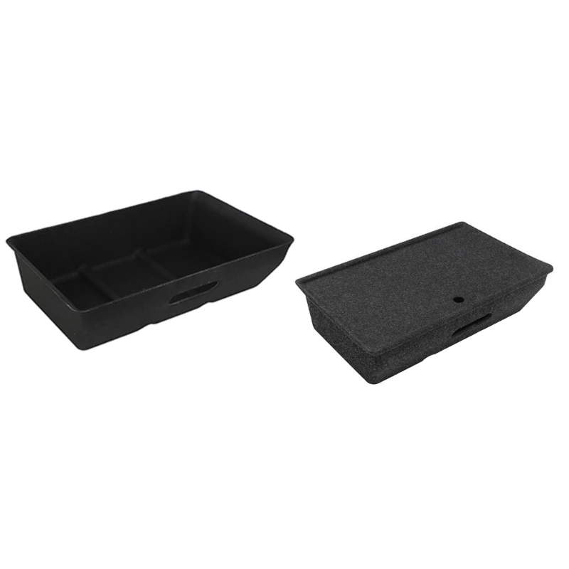 For Car 3/Y Under Storage Box with Lid Tray High Capacity-Decor