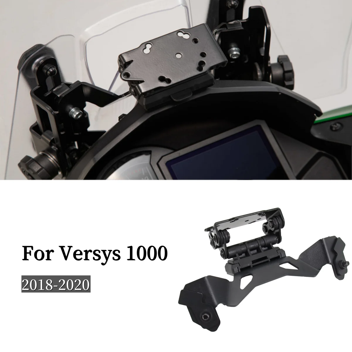 

Подходит для Kawasaki Versys 1000 Versys 1000, мотоциклетный навигационный кронштейн, USB-зарядка, держатель для телефона, GPS-подставка, 2018 2019 2020