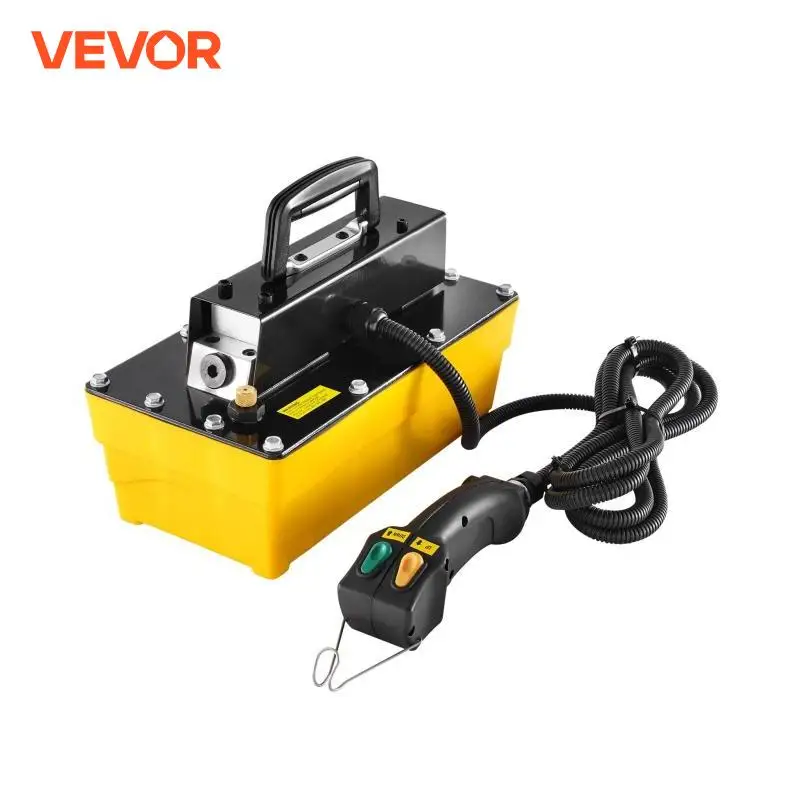 VEVOR 10,000PSI Air Hydraulic Pump 0.61Gal Reservoir with Remote Control Actuator for Automobile Frame Machine & Hydraulic Press