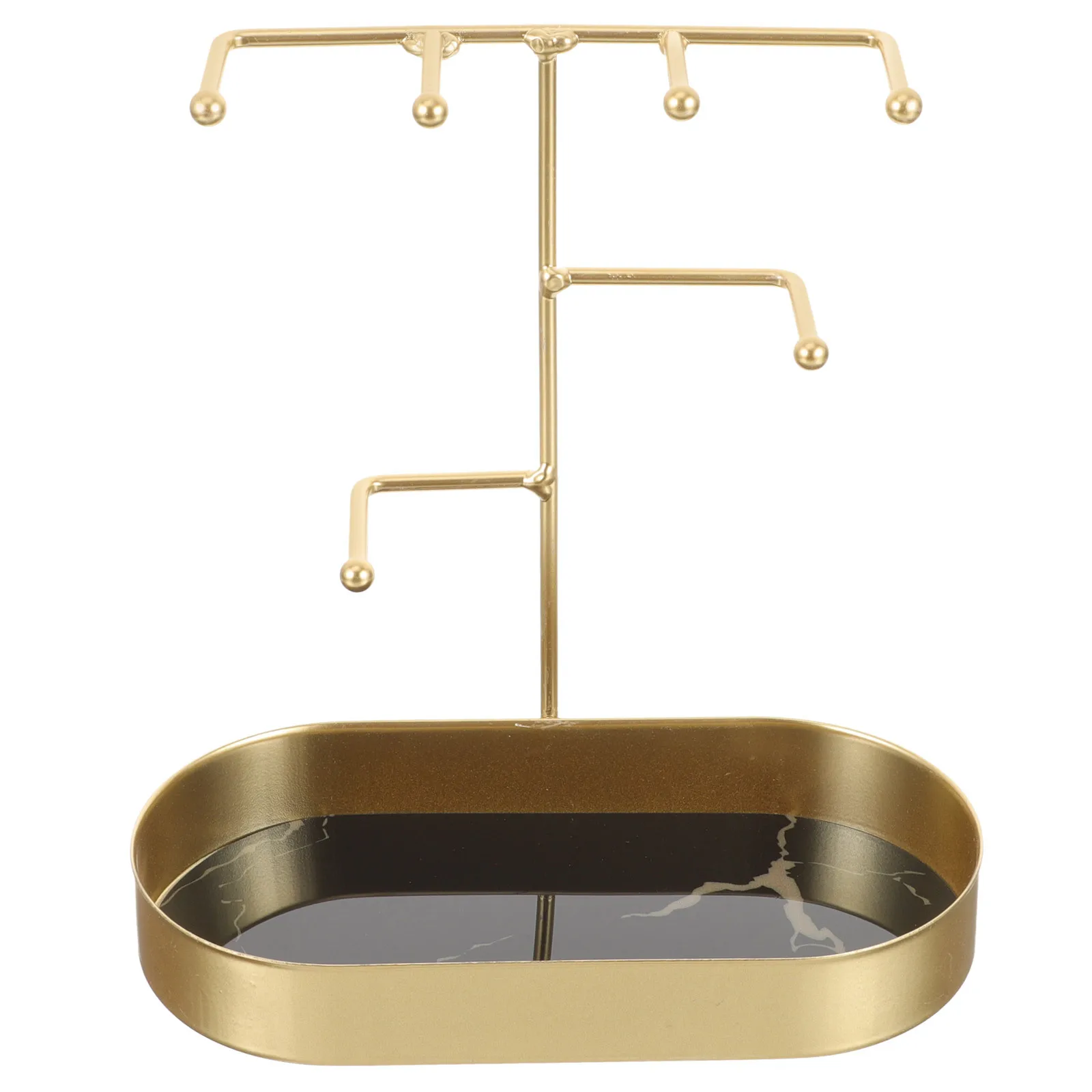 

Jewelry Display Rack Iron Necklace Holder Stand Desktop Organizer Multi Layer Hanging Jewelry Holder Bracelet Organizer