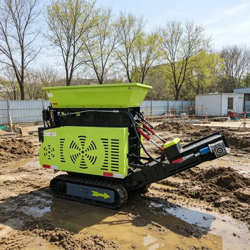 Portable Mobile Jaw Crusher Machine Diesel Powered Stone Crushing Equipment For Construction Waste Recycling Rock Crushing