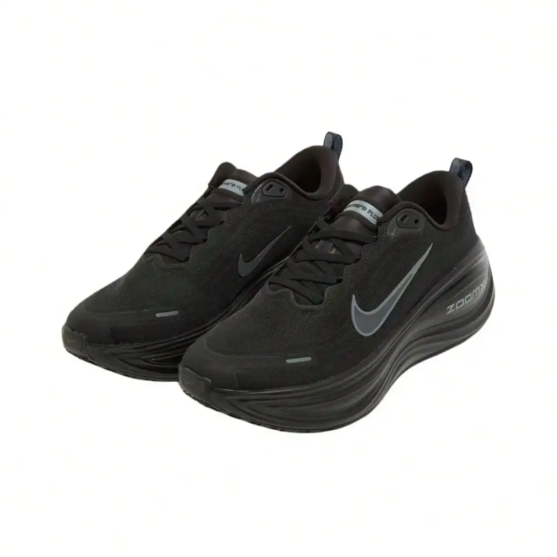 Nike Vomero Plus Fashionable & Comfortable, Mesh Anti-Slip Durable Low-Top Running Shoes, Men, Black HV8150-003