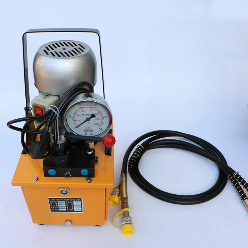 Ultra high pressure hydraulic electric pump hydraulic pump hydraulic press dual oil circuit pressure maintaining dual speed