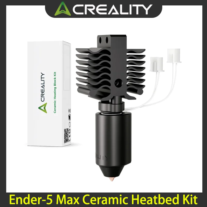 Creality Official Ender 5 Max Ceramic Heating Block Kit,High Thermal Conductivity, High Flow Printing, For Creality Ender 5 Max
