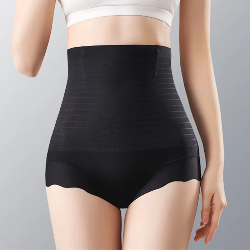 Women Shaper Panties Seamless High Waist Flat Belly Hip Lift Underwear Slimming Waist Trainer Female Breathable Body Shaper