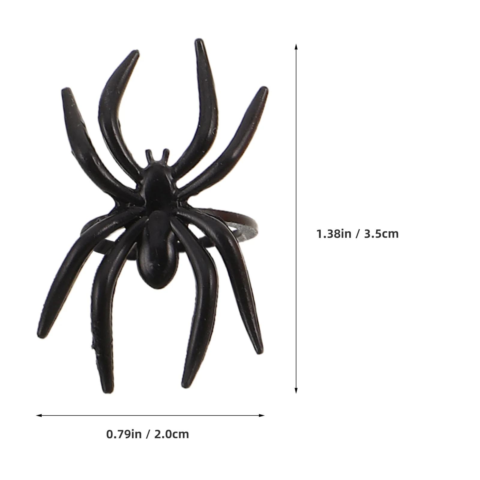 Anneaux d'halloween pour enfants, 120 pièces, bijoux araignée amusants, vêtements festifs légers, cadeaux, prix pour événements scolaires, maison hantée