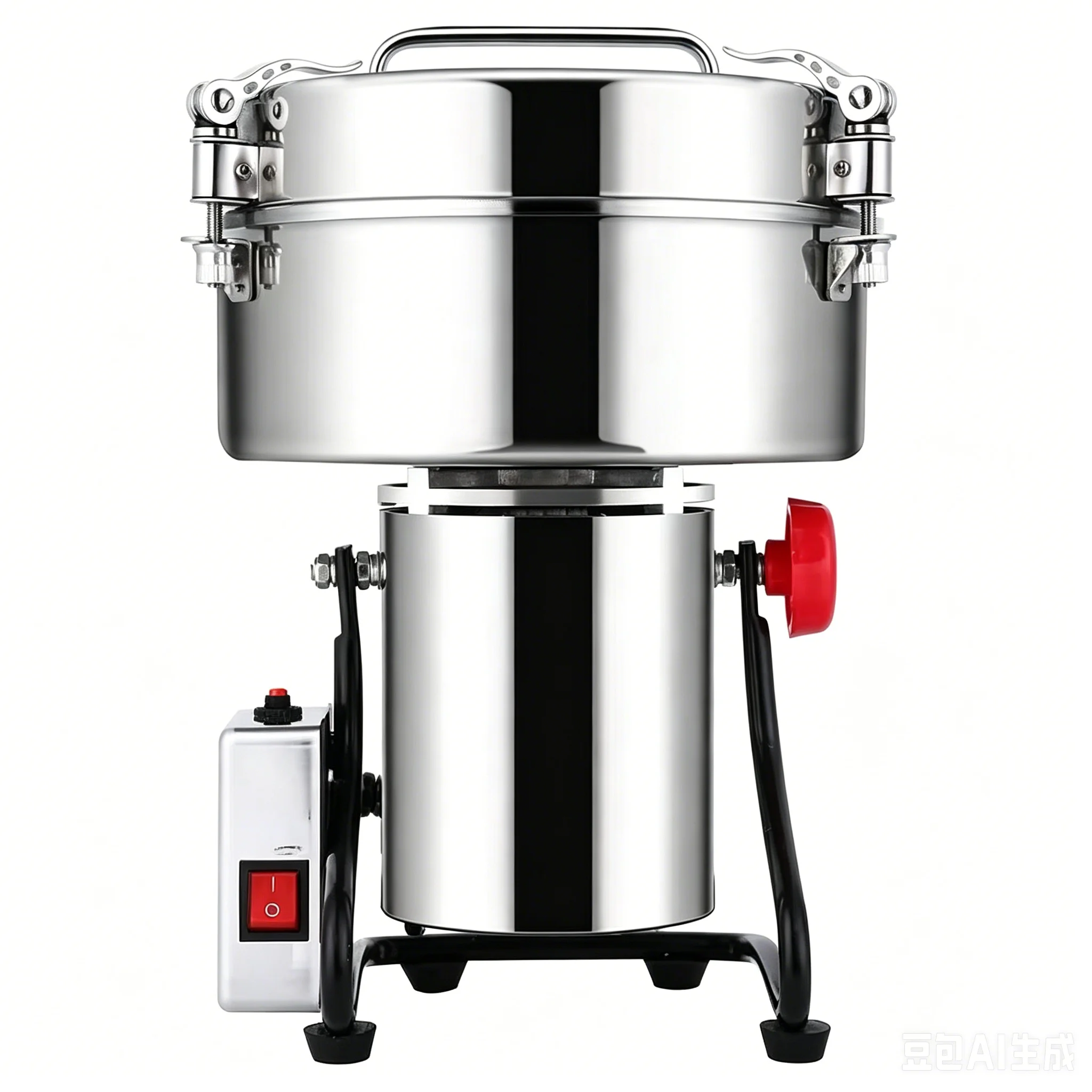 4500G Commercial Grain Grinder Multifunctional Grain Herb Spice Grinder Powder Crusher Electric Coffee Grinder