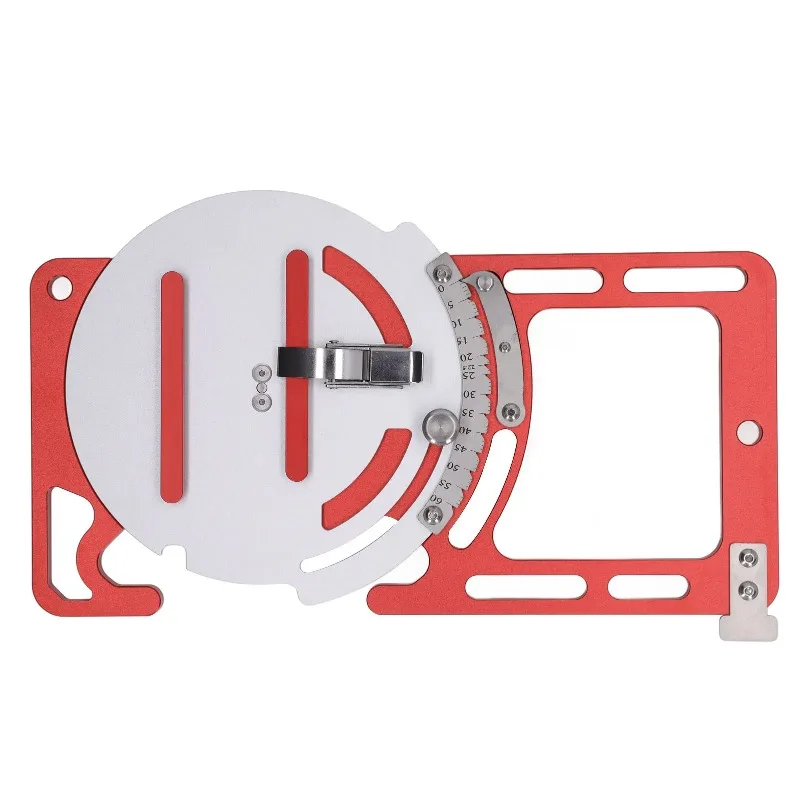 Adjustable circular saw guide rail, durable and sturdy, metal guide rail adjustable electric saw rail, used for woodworking