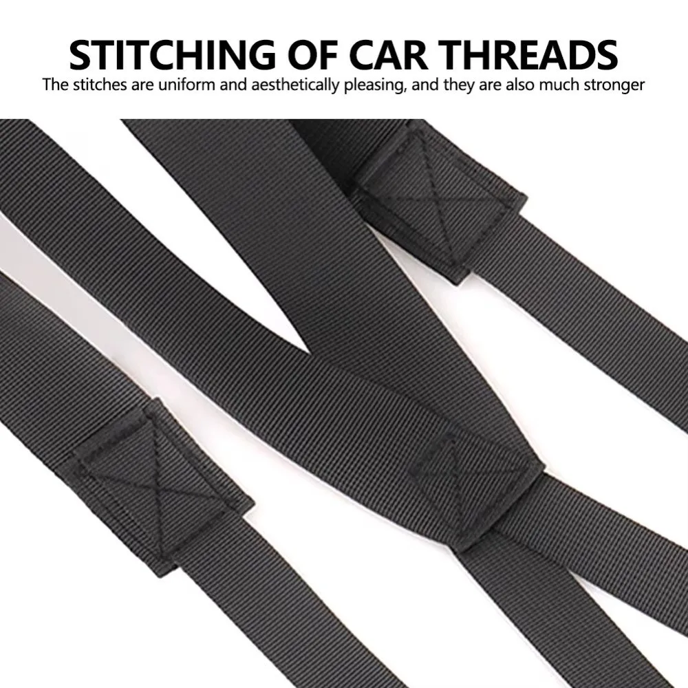 حزام نايلون متين قابل للتعديل بلون سادة متعدد الوظائف حزام أدوات على شكل حرف Y