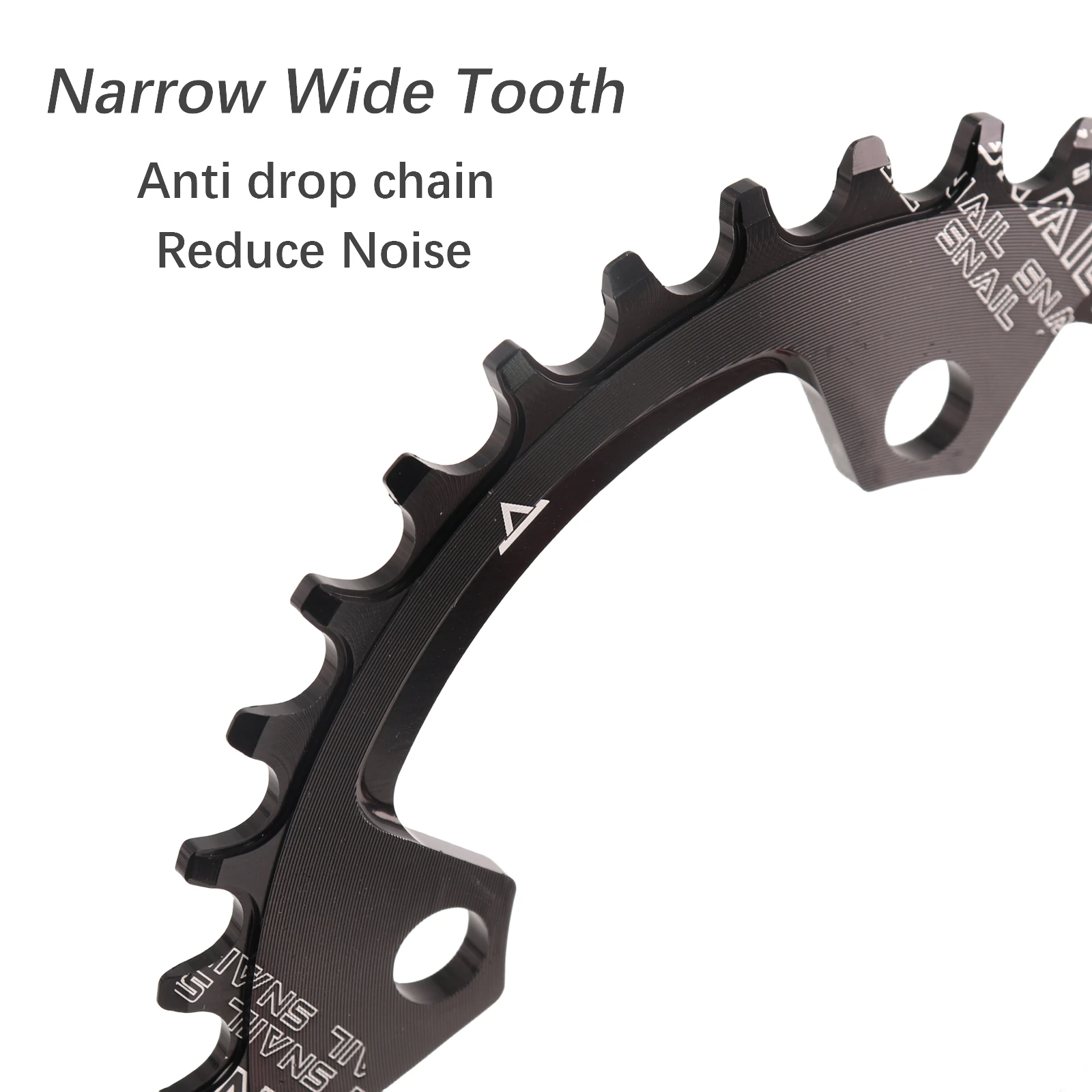 SNAIL 96BCD Oval Chainring for Shimano Alivio M4050 M4000 M3000 M2000 Narrow-Wide 32–36T