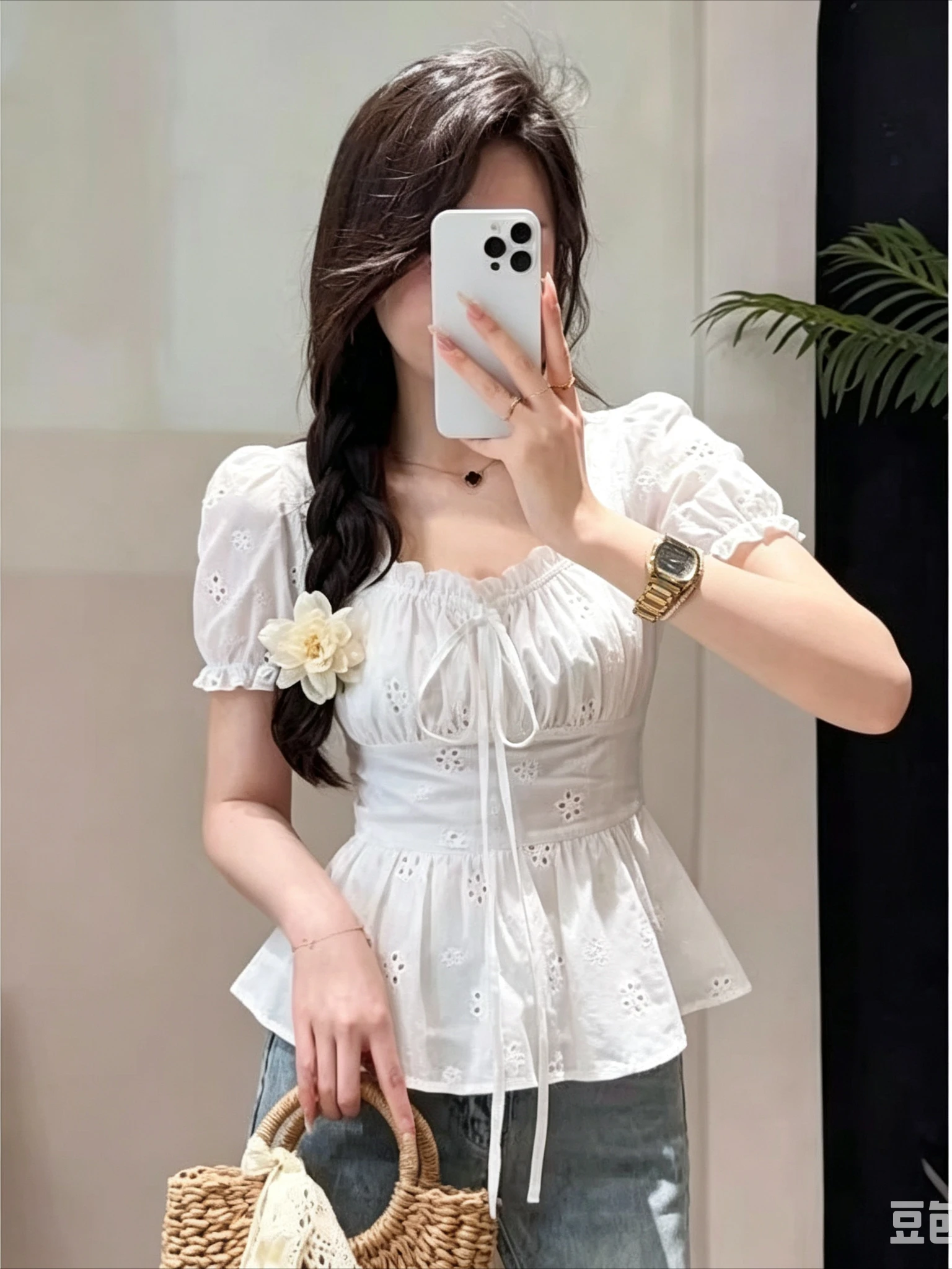 Cottagecore Eyelet Embroidery - Embroidery Eyelet ulasan dan harga