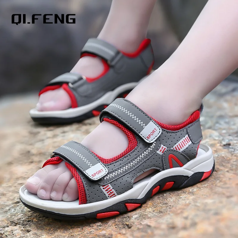 Summer Breathable Sandals Children\'s Beach Shoes Boys and Girlss Shoes Student Casual Sandals Anti slip Wear Resistant Footwear