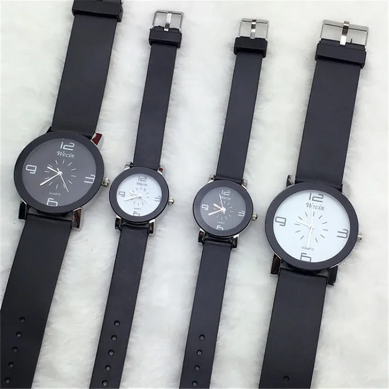 2024 Couple Watches Brand Luxury Fashion Ladies Leather Watch Male Quartz Wristwatches Valentine's Day Gift Casual Lover Watches