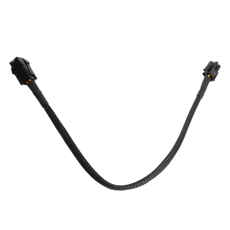 Sleeved ATX 4 Pin P4 Male to ATX P4 Female CPU Power Extension Cable