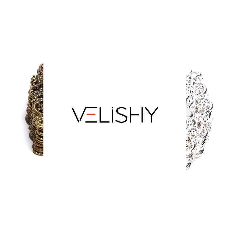 

20 шт. филигранных соединителей-цветов для рукоделия, декоративные элементы для украшений, высокое качество