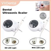 VVDental Ultrasonic Scaler With LED Handpiece 5 Tip For Remove Tooth Plaque Calculus Teeth Cleaning Oral Hygiene Dentistry Tools