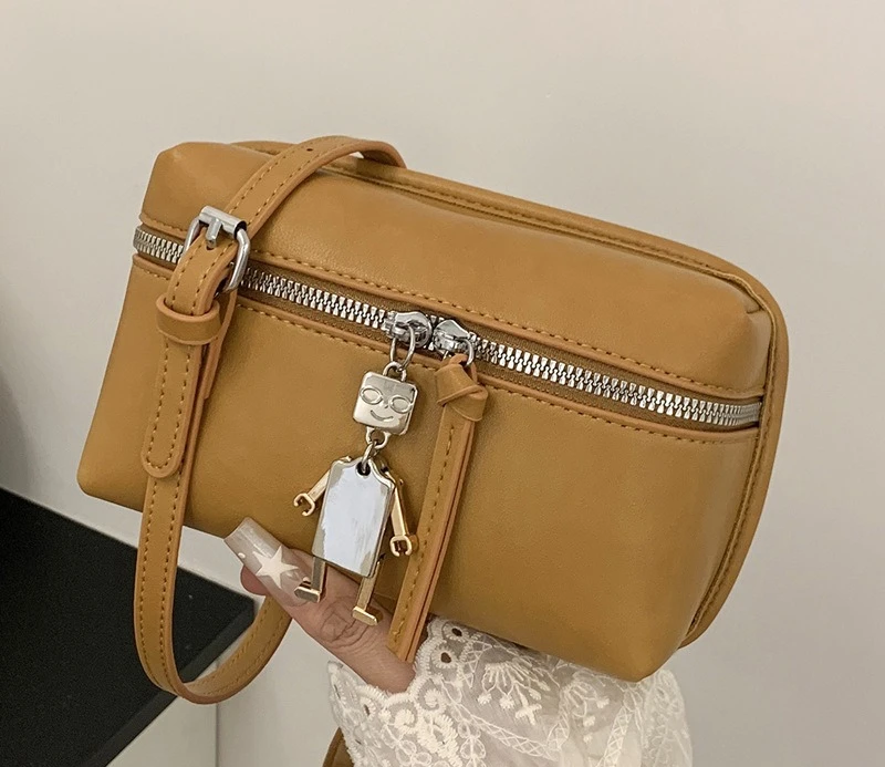 

New Mini Box Bag Women's Fashion Versatile Messenger Bag Exquisite Small Square Bag Super Fire Small Bag