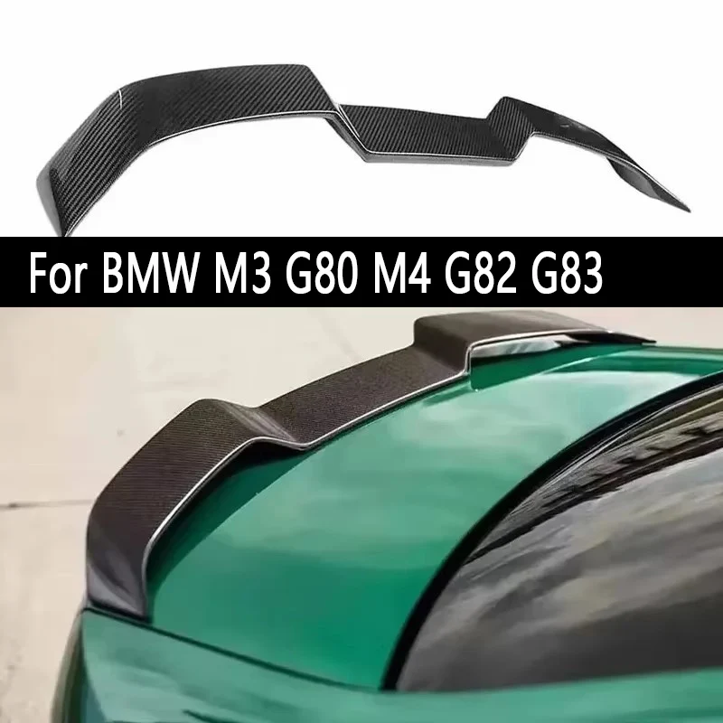 

Спойлер из карбона для BMW M3 M4 G80 G82, задний спойлер-«утиный хвост», накладка на крыло, тюнинг, автозапчасти, обвес