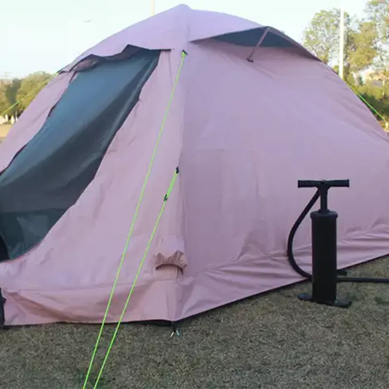 عالية الجودة 4 أشخاص مقاوم للماء قبة الخيام نفخ Glamping المشي لمسافات طويلة الخيام للتخييم