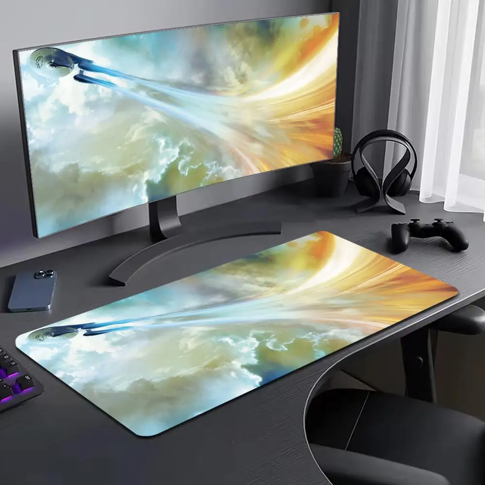 

Star Treks Gaming Mouse Pad Large Computer Mouse Pad Office Accessories XXL Pc Gamer Non-slip Deskmat Mousepad Keyboard Rubber