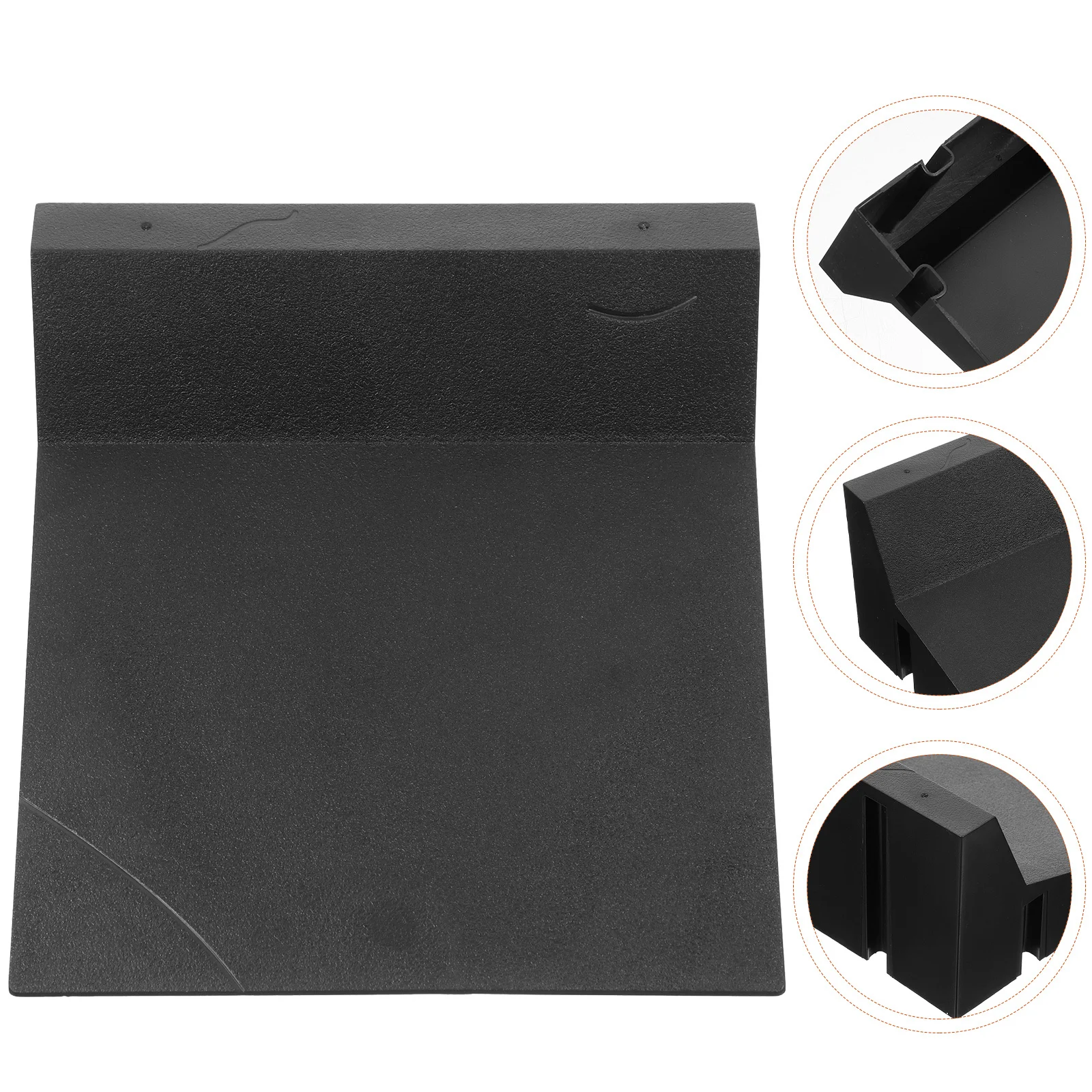 Fingerboard Skate Park Ramp Plastic Durable Desktop Kit Part Finger Slide Obstacle for Fingerboard Coordination Training