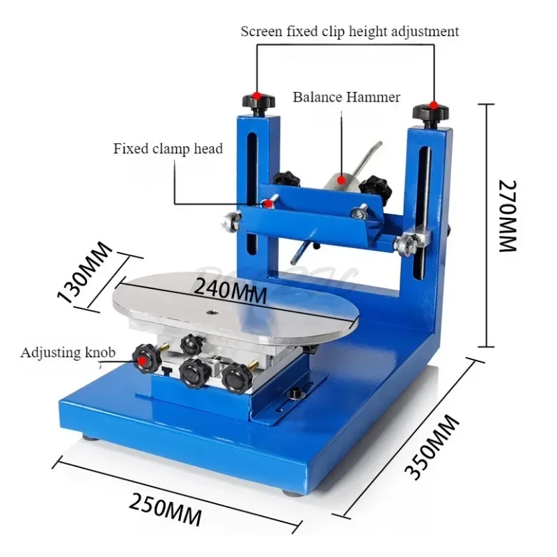 High Precision Silk Printing Pad Trademark Printing Logo Screen SMT Solder Paste Label Printer