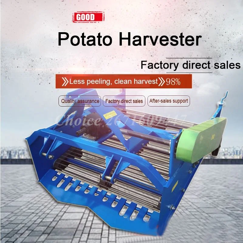 Agricultural Tractor Mounted Small Sweet Potato Digger Harvester Machine Small Potato Harvester Potato Harvester Chain for Farm