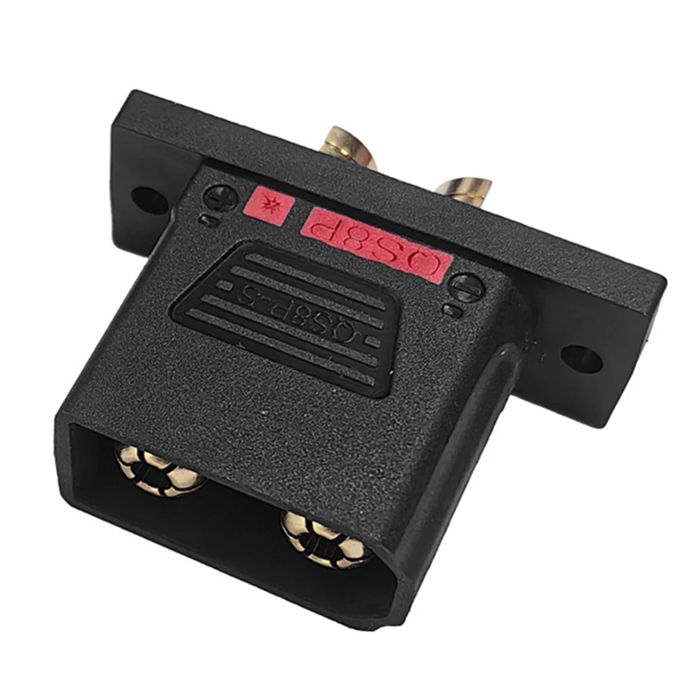 Energy Storage Connection Led Black Battery Connectors Wire Gauge 8 12AWG Rated Current 110A Shell Material PA