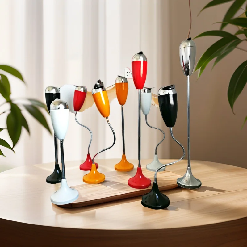 75cm Curved Pipe Red Wine Bottle Metal Ashtray - Stylish Flip-top Design, Adjustable And Retractable, Floor-standing Ashtray