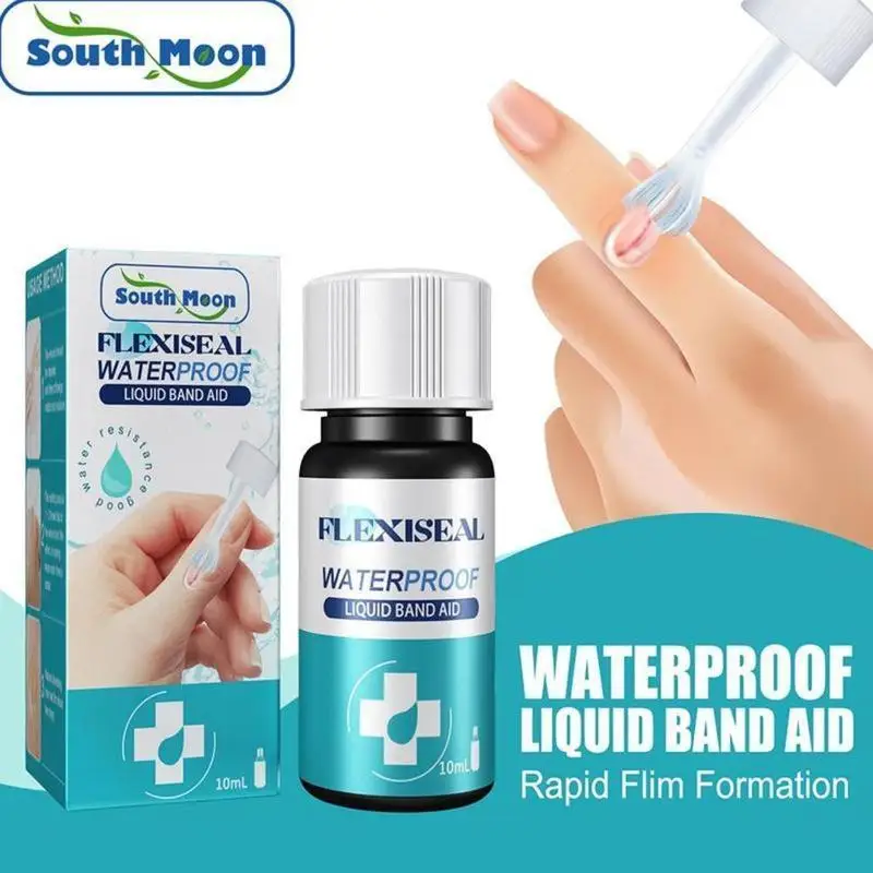 

Liquid Band-Aid Waterproof Invisible Bandage Wound Fast Healing Dressing Gel Medical Hemostatic Patch Liquid 10ml