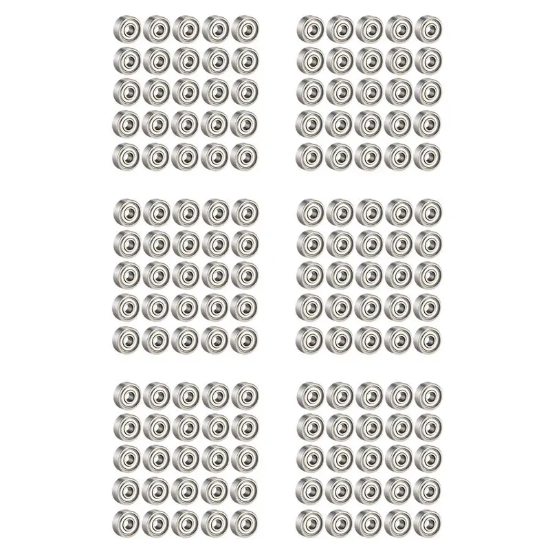 

VEHO-150 шт. шарикоподшипников 608 ZZ, металлические миниатюрные шарикоподшипники с двойной защитой для скейтбордов (8 мм x 22 мм x 7 мм)