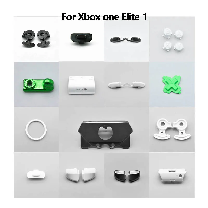 Replacement buttons For Xbox one Elite 1 game controller shell Battery cover LT RT LB RB keys Repair Accessories