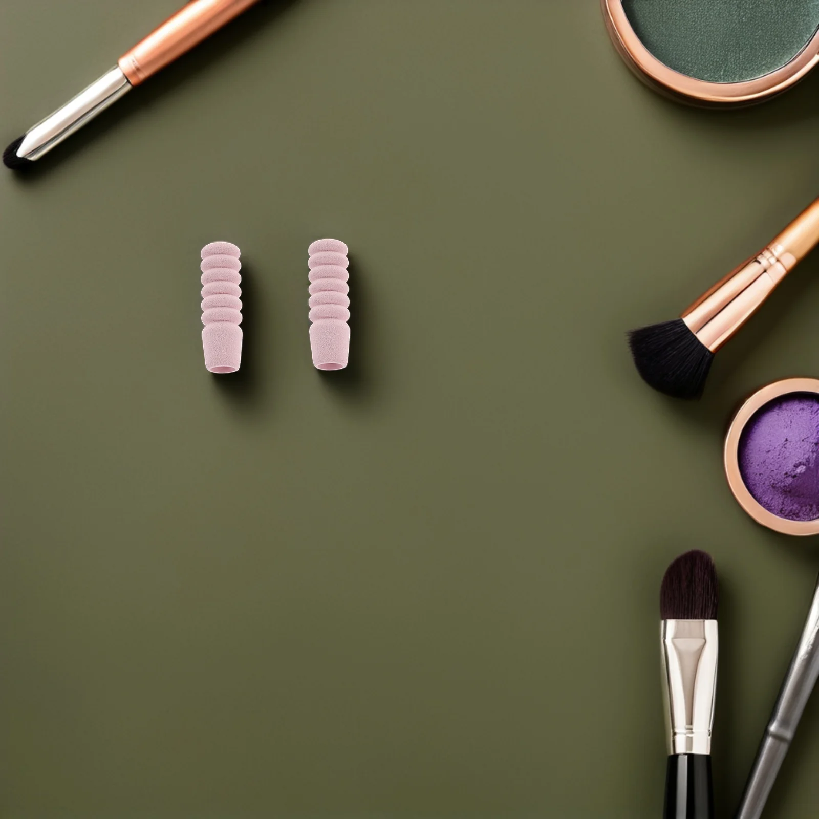 

60pcs Tools Manicure Set Cuticle Scissor Handle Sleeve Protective Cover Nipper Covers Pink Sweat Absorbing Sponge for Home