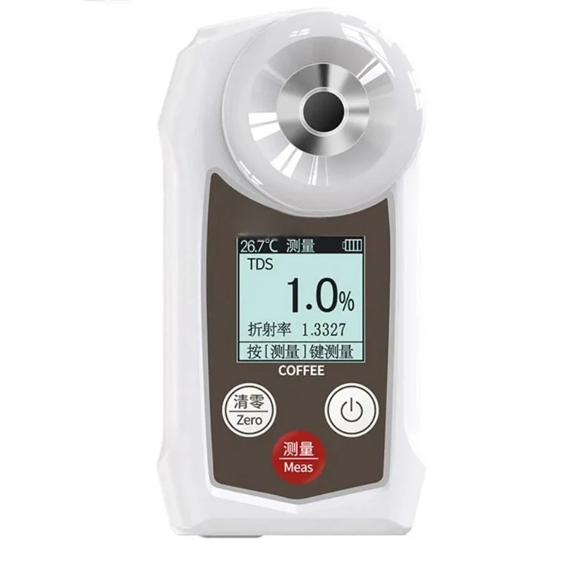Refractometer with temperature compensation SW-22C Coffee TDS meter 0-22% concentration tester