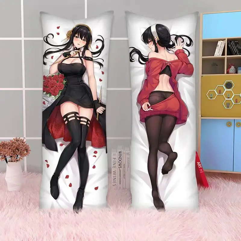 Dakimakura anime podhlavník pouzdro biso sedm luna oboustranný tisk z life-size tělo povlak na polštář dárky být schopen být přizpůsobené