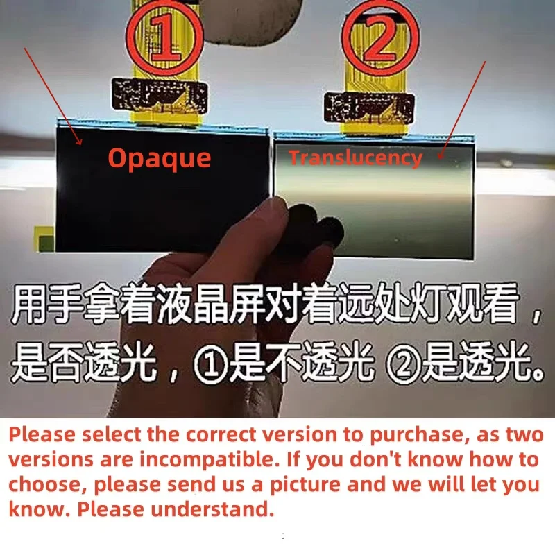 

4inch lcd Size 92x58mm for FPX-RX058B-3400-V1 RX040B-4401 Projector Lcd display screen accessories