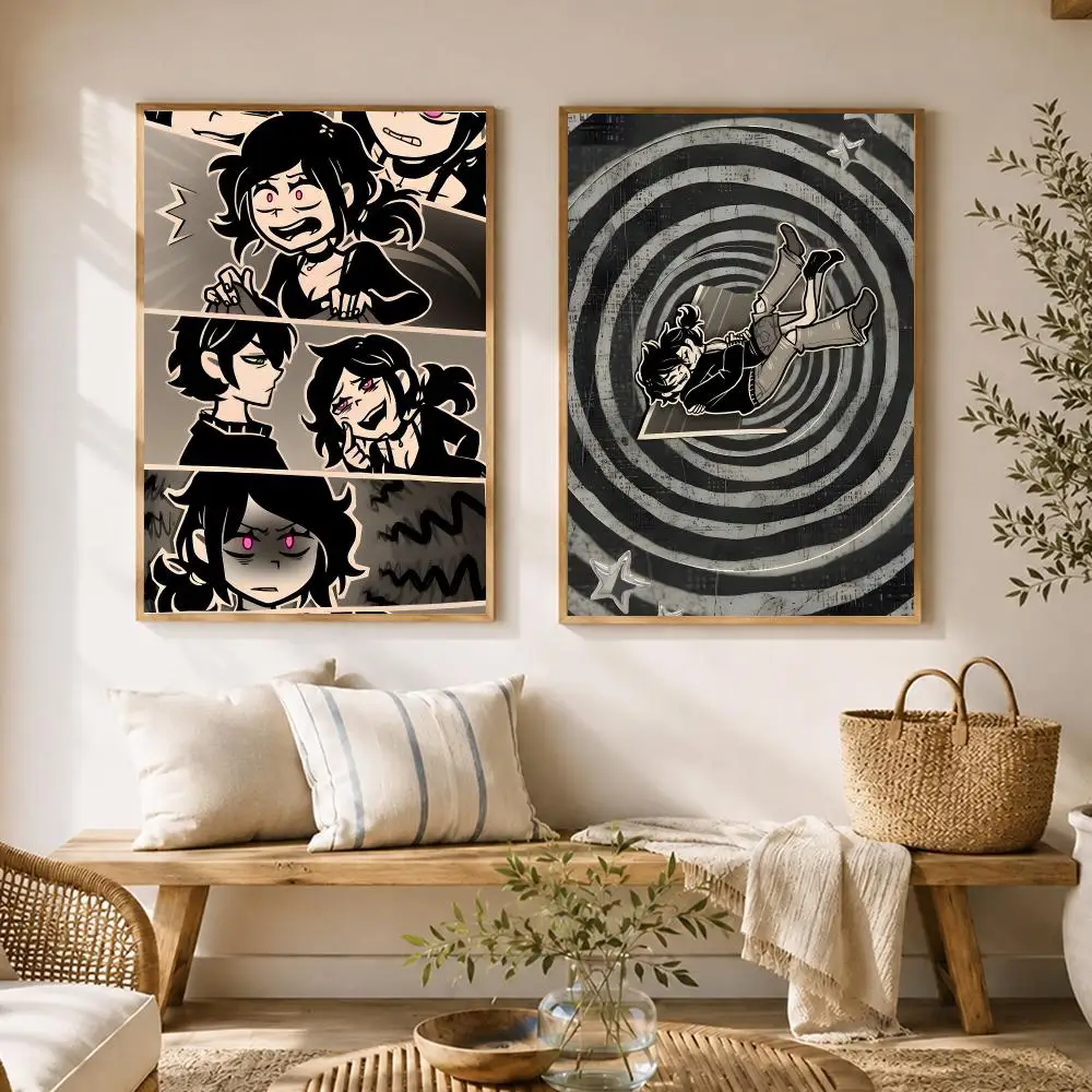 Coffin of Andy and Leyley Poster HD poster wall art self-stick no-residue for home cafe office great gift