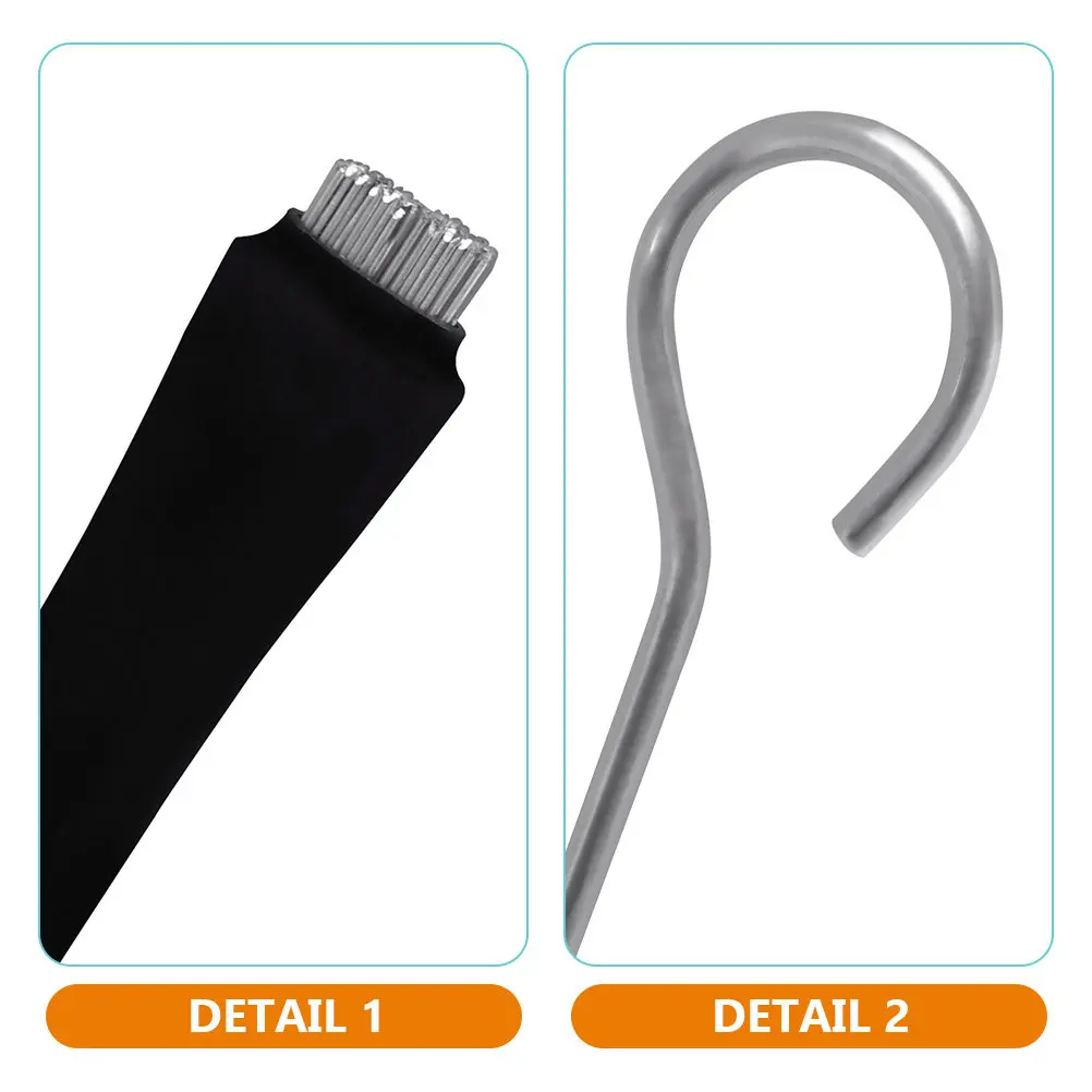 

Набор аксессуаров для барабанов: 1 комплект премиальных проволочных щеток и палочек для барабанов, портативный, легкий, для выступлений, набор музыкальных инструментов