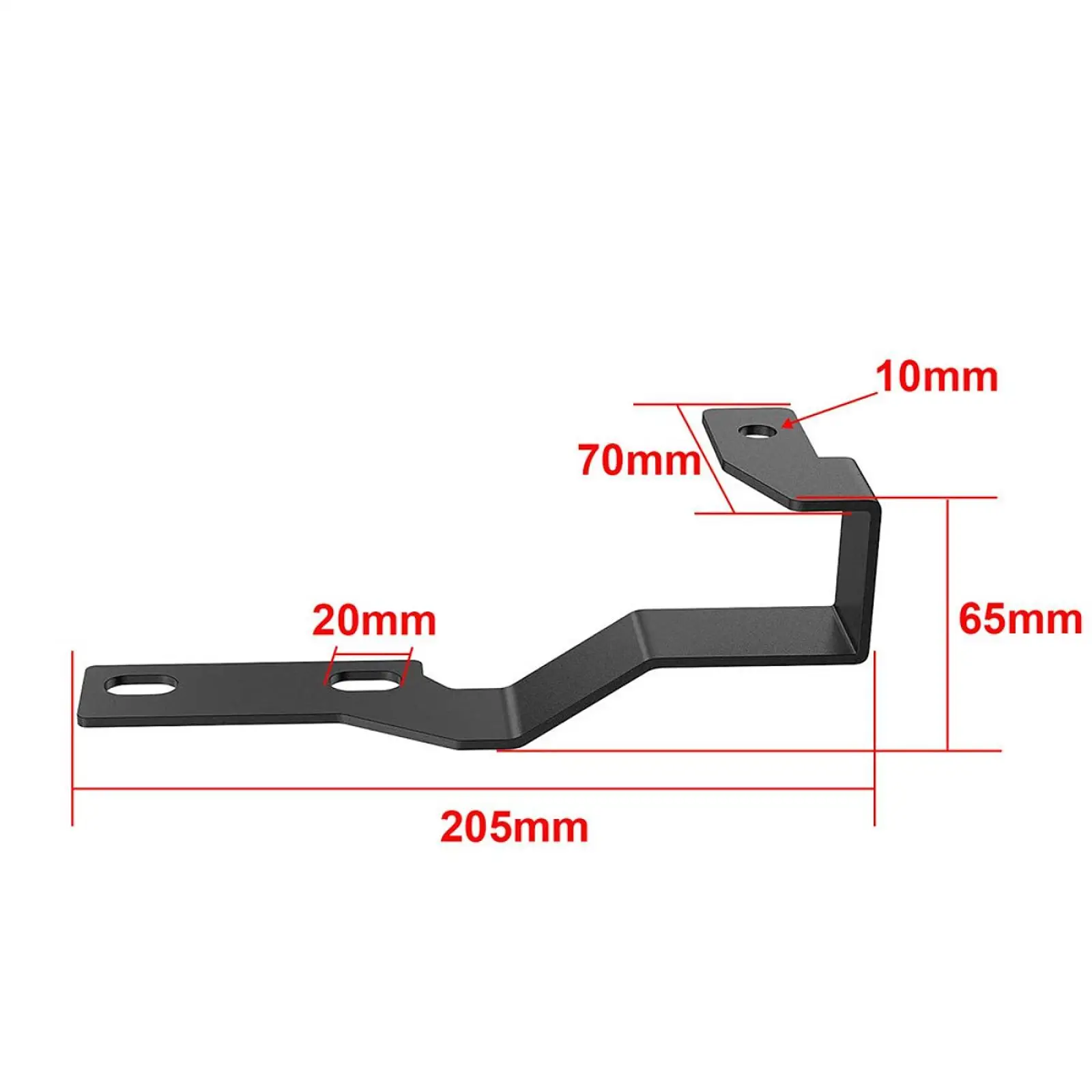2 قطعة الخندق ضوء جبل بين قوسين قوي سهلة التركيب السيارات المعادن LED أضواء القرون بين قوسين لاستبدال 2005-2015