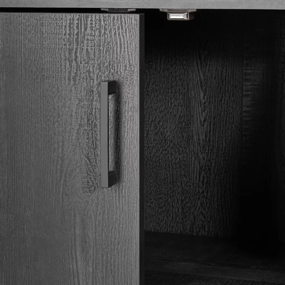 2023 New Traditional 5 Shelf Bookcase with Doors