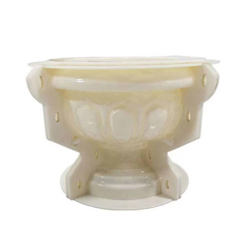 Plastic Flower Pot Mold Cement Concrete Mould Large Bonsai Planter Making Vase Resin Soap Storage Box Moulds Crafts