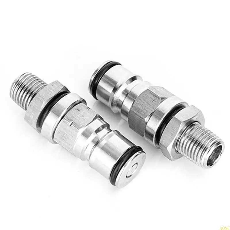 A0NC 2ピース信頼できるホームブリューイングケグボールロックポストガスバルブの取り付けが簡単です