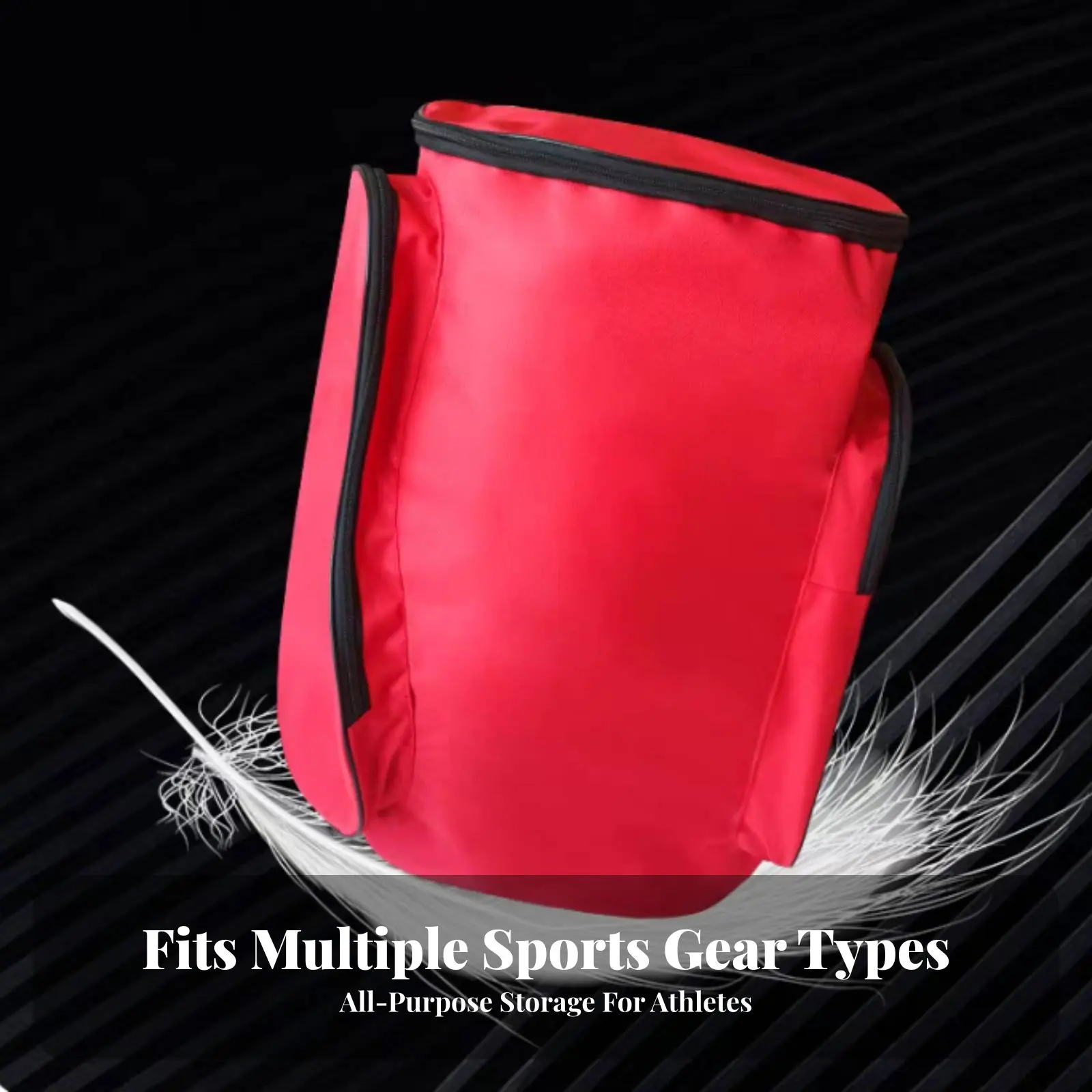 

Taekwondo Gear Backpack Oxford Cloth Material Fighting Arts Equipment Bag Fighting Arts Gear Bag Waterproof for Pugilists, Gym