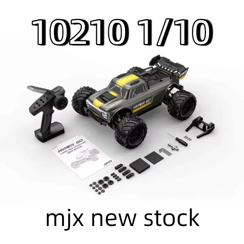 

Mjx Stock Hyper Go Rc Remote Control Car 10210 1/10 Full Scale Brushless 4wd High Speed Electric Professional Racing Off Road