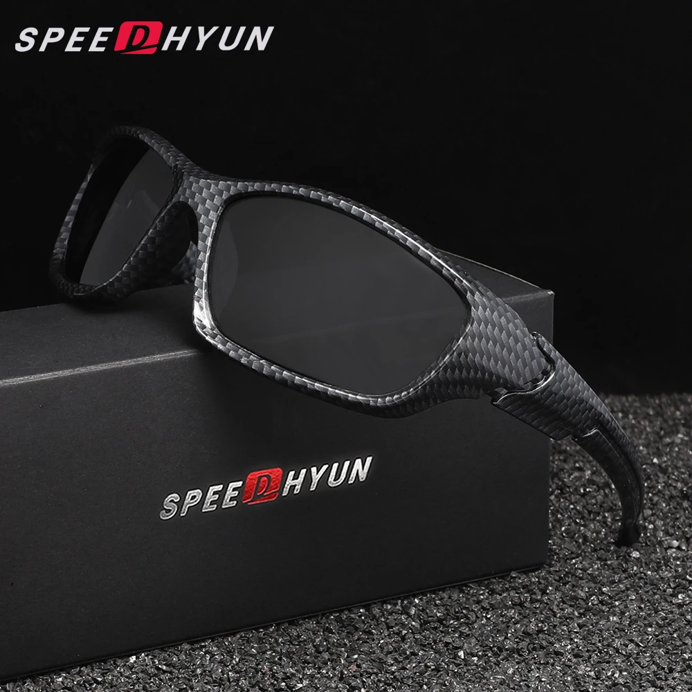 SPEEDHYUN Radfahren Brille Männer Mountainbike Fahrrad Sport Radfahren Sonnenbrille Anti-Glare Spiegel Objektiv Frauen