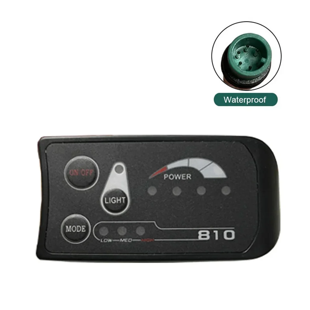 36V 48V S810 Electric Bicycle Display JN Controller With LED Display Panel Waterproof 42*83mm E-bike Scooter Controller Parts