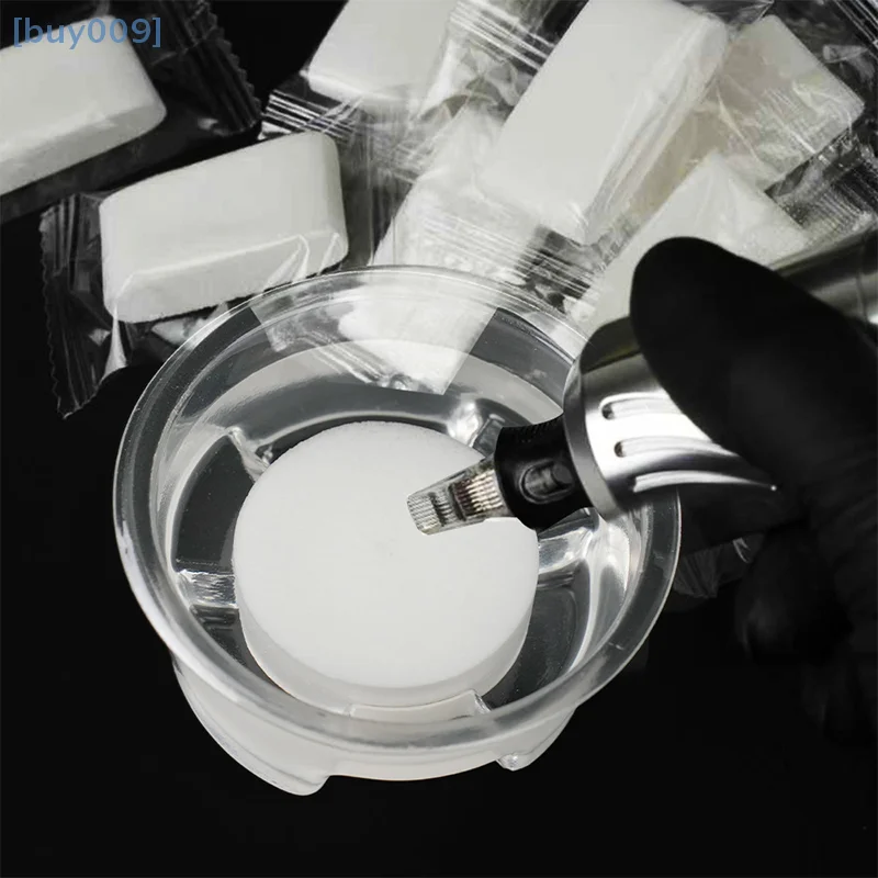 【buy009】20 قطعة من أغطية إسفنجية إسفنجية للاستعمال مرة واحدة لإبرة الوشم وخرطوشة طرف مستلزمات كوب تنظيف الرغوة #5