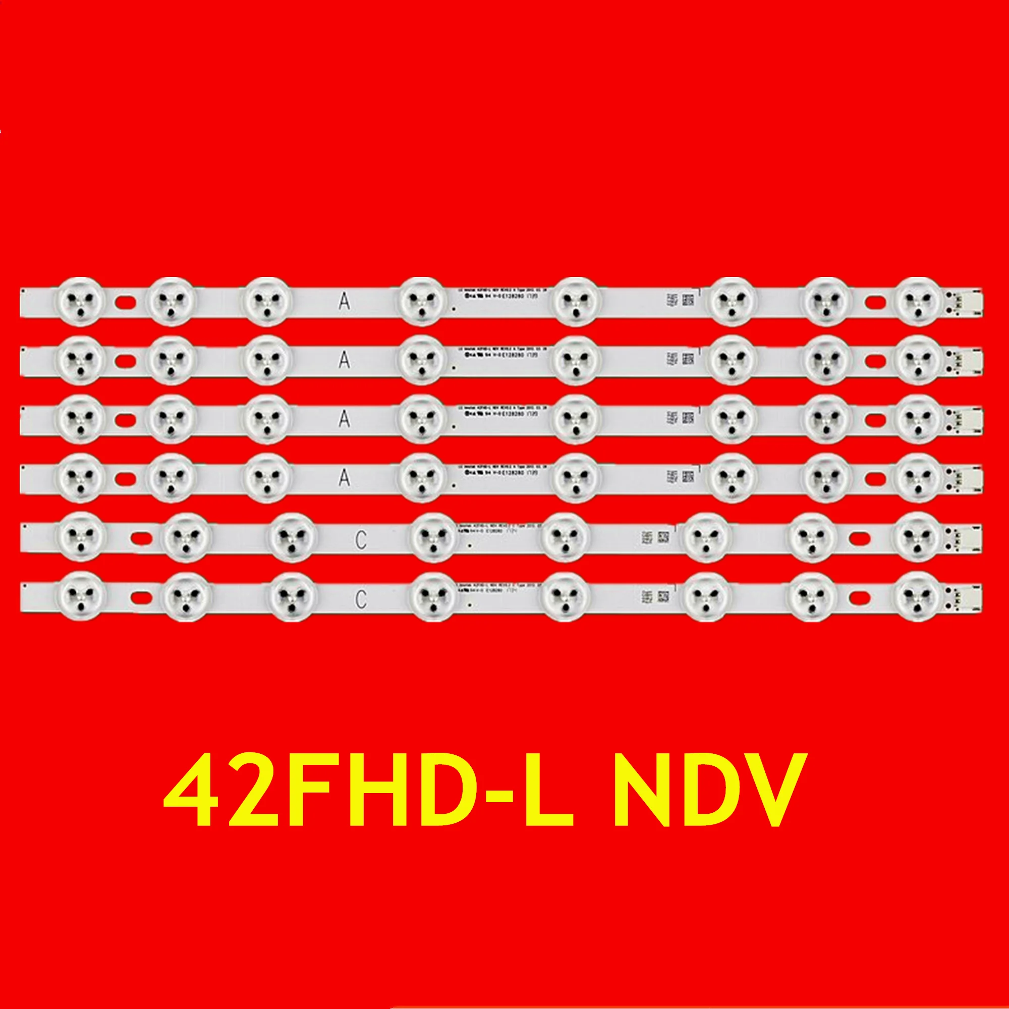 LED Strip For 42FA5000 42FA5100 42PF3022 42FA8000 42FD7440F LED-42880 42HXT12U 42HXT42U 42SD5100 42PFL3008H12 42FHD-L NDV A C