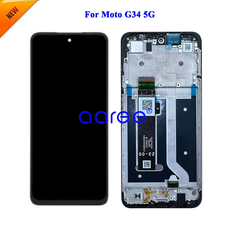 LCD Screen Display  For Motolora Moto G34 5GLCD Display For Moto G34 5G Display LCD Screen Touch Digitizer Assembly