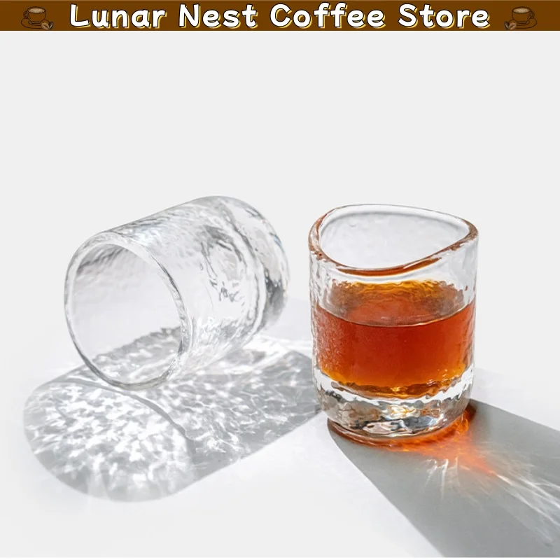 New Timemore Japanese Hammered Glass Coffee Server 400ml Heat Resistant Borosilicate Decanter With Spout Pour Over Tea Cup Gift